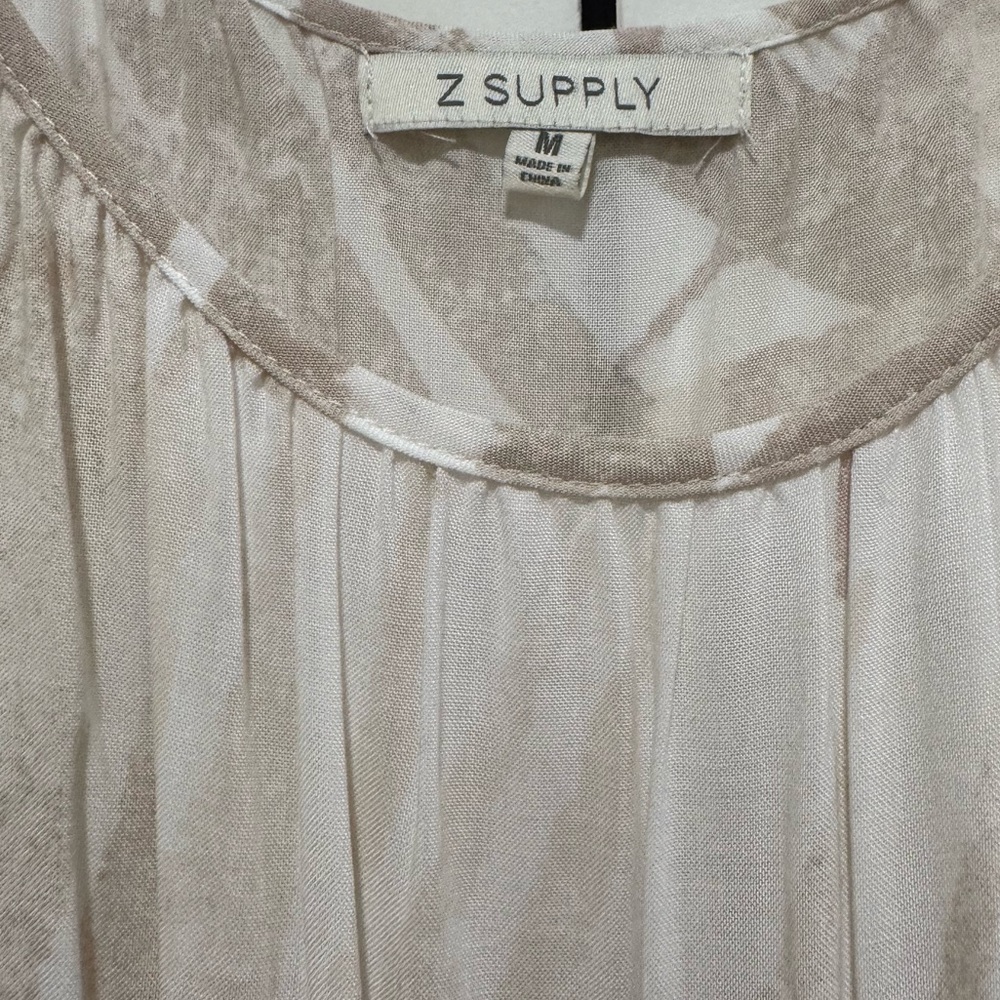 Z Supply Maxi Dress Cinched waist - Picture 4 of 4